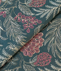 Fabareeze Teal green 3 PC Embroidered Karandi