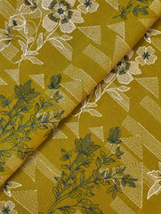 Fabareeze Olive Green 3 PC Embroidered Karandi