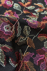 Fabareeze Black 3 PC Embroidered Karandi