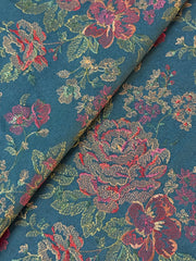 Fabareeze Teal Blue 3 PC Embroidered Karandi