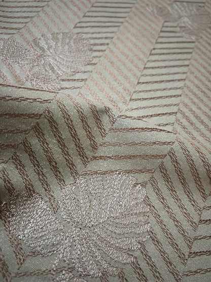 Fabareeze Beige 3 PC Embroidered Karandi