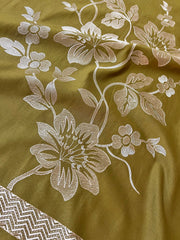 Fabareeze Green 3 PC Embroidered Karandi