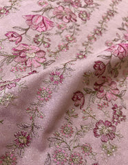 Fabareeze Pink 3 PC Embroidered Karandi