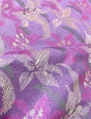 Fabareeze Purple 3 PC Embroidered Karandi