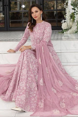 Fabareeze Pink 3 PC Embroidered Karandi