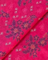 Fabareeze Pink 3 PC Lawn Embroidered