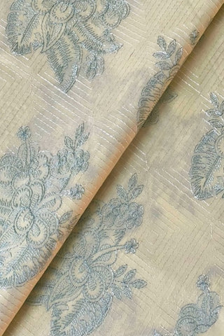 Fabareeze Pastel Lemon 3 PC Lawn Embroidered