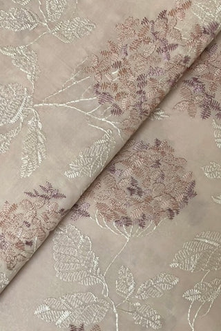 Fabareeze Light Pink 3 PC Lawn Embroidered