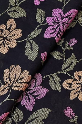 Fabareeze Black 3 PC Lawn Embroidered