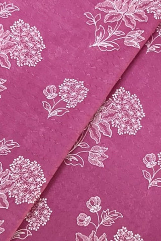 Fabareeze Pink 3 PC Lawn Embroidered