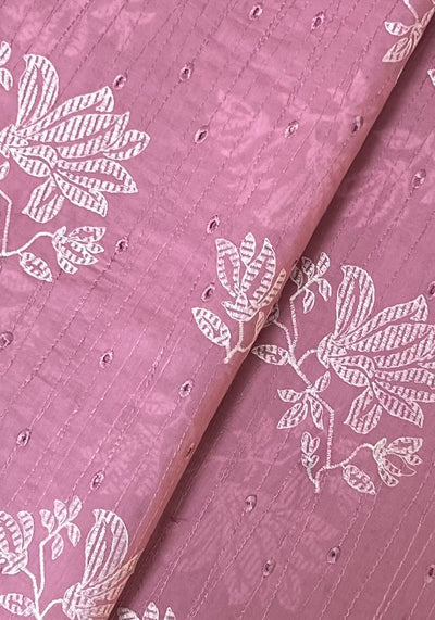 Fabareeze Pink 3 PC Lawn Embroidered