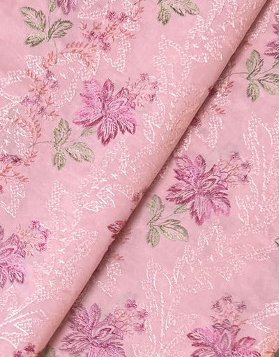 Fabareeze Pink 3 PC Lawn Embroidered
