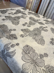 Fabareeze White 3 PC Lawn Embroidered