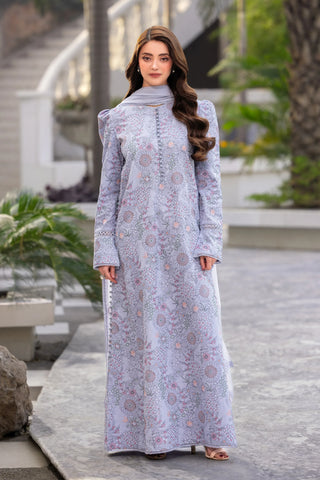 Fabareeze Lilac 3 PC Lawn Embroidered