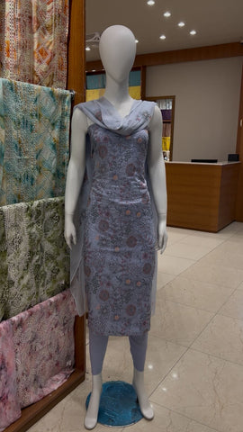 Fabareeze Lilac 3 PC Lawn Embroidered