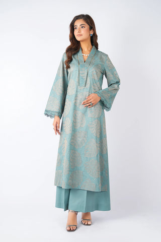 Fabareeze Green 3 PC Lawn Embroidered