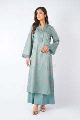 Fabareeze Green 3 PC Lawn Embroidered