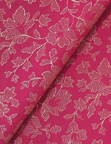 Fabareeze Pink 3 PC Lawn Embroidered