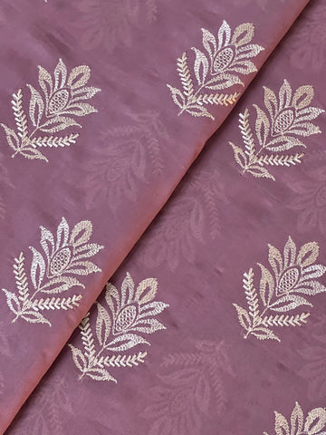 Fabareeze Dark purple 3 PC Lawn Embroidered