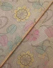 Fabareeze Beige 3 PC Lawn Embroidered