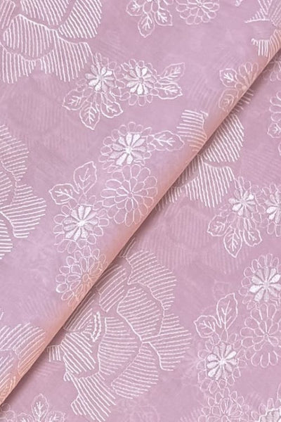 Fabareeze Pink 3 PC Lawn Embroidered