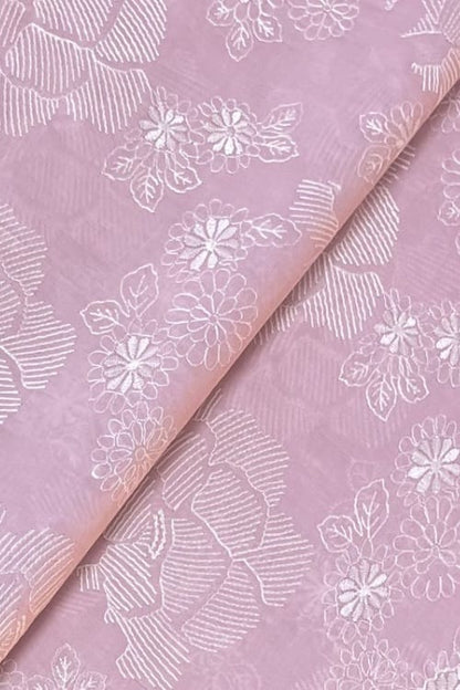 Fabareeze Pink 3 PC Lawn Embroidered