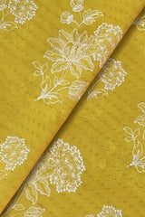 Fabareeze Yellow 3 PC Lawn Embroidered