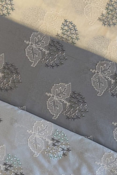 Fabareeze 3 PC Lawn Embroidered
