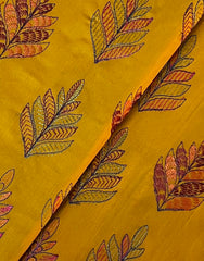 Fabareeze Mustard 3 PC Lawn Embroidered