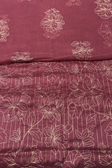Fabareeze Maroon 3 PC Lawn Embroidered