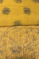 Fabareeze Mustard 3 PC Lawn Embroidered