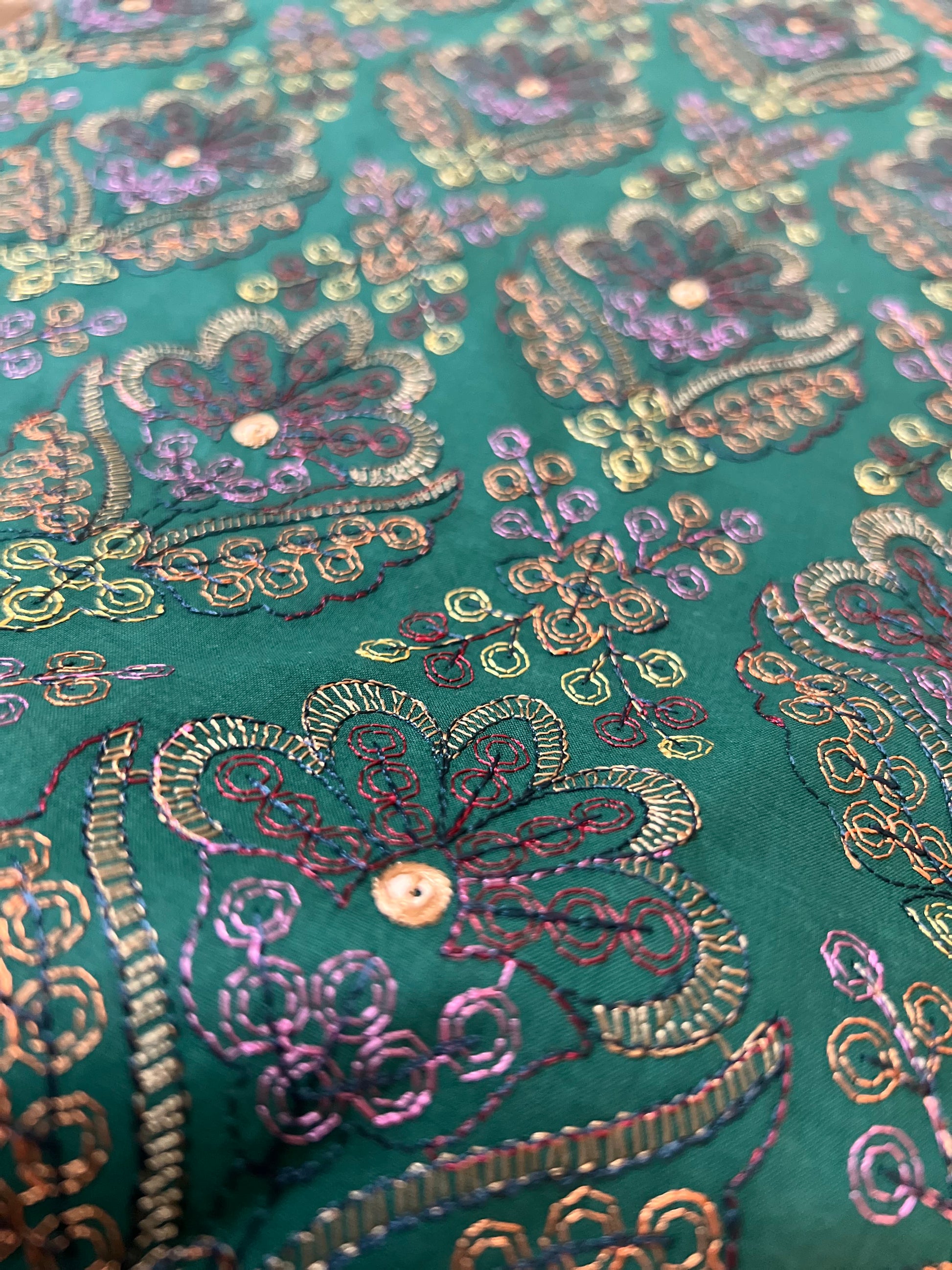 Fabareeze Green 3 PC Lawn Embroidered