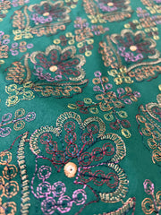 Fabareeze Green 3 PC Lawn Embroidered