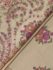 Fabareeze Beige 3 pc Shawl set