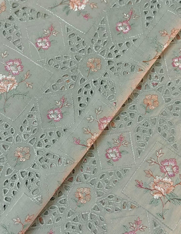 3 PC Cutworkari Embroidered