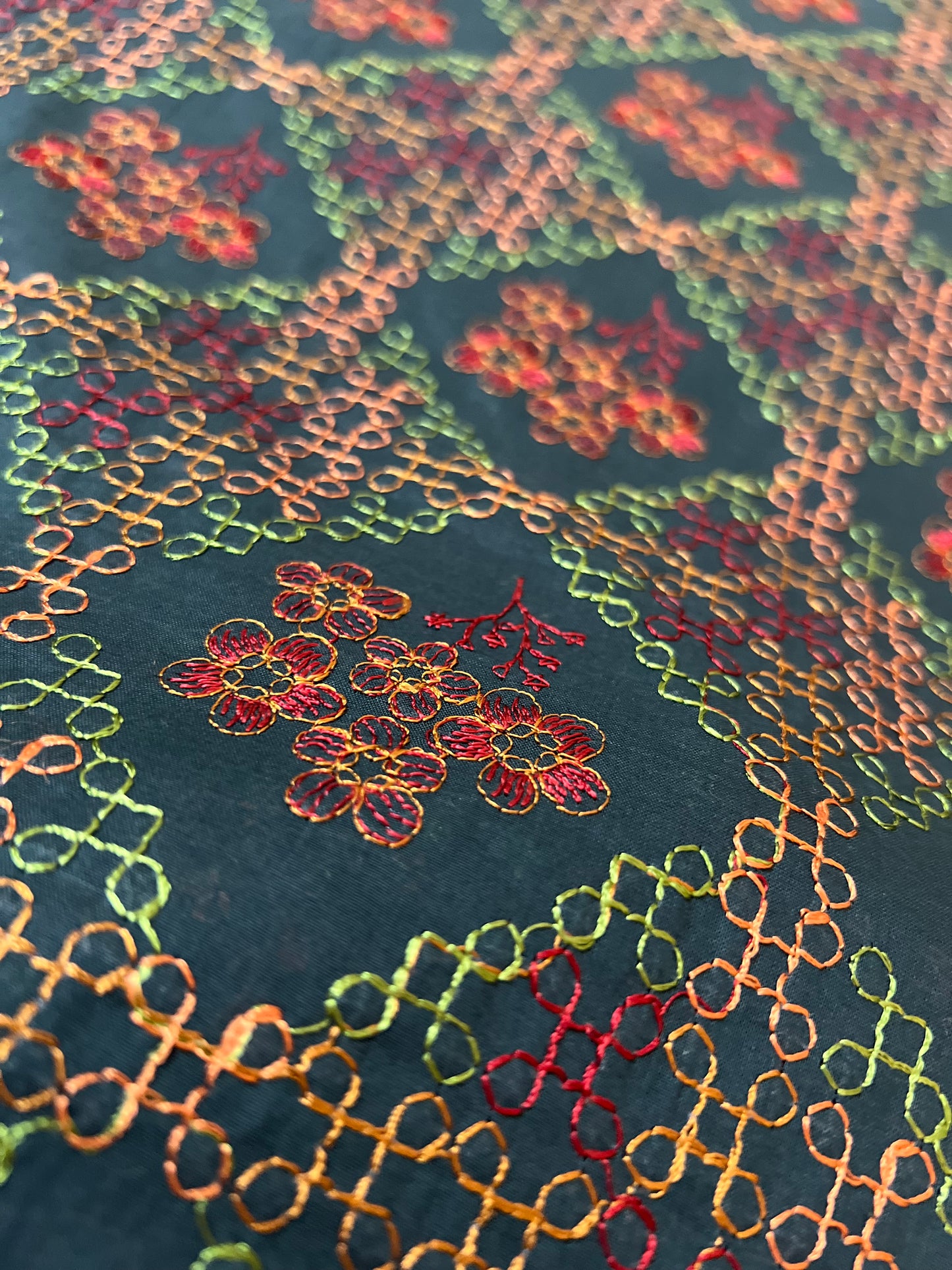 Zinc Embroidered Lawn