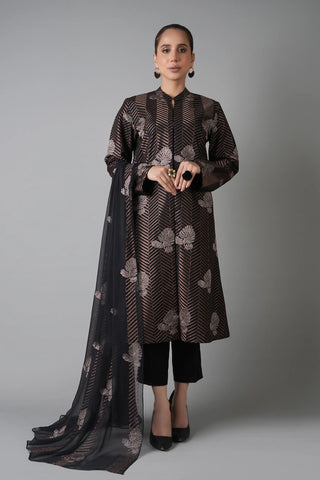 3 PC Embroidered Karandi