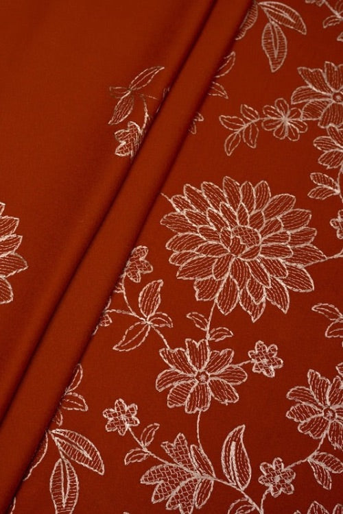 3 PC Embroidered Karandi