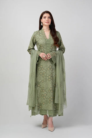 3 PC Embroidered Karandi