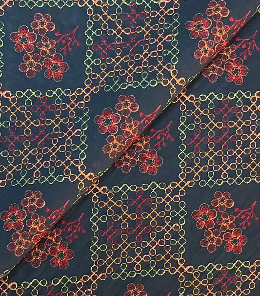 Zinc Embroidered Lawn