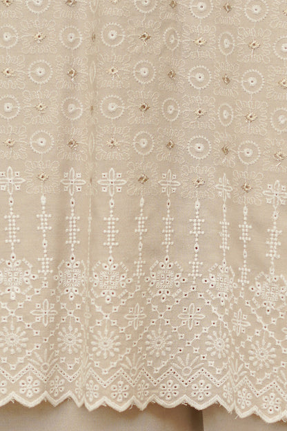 Ivory Karandi Shawl Set