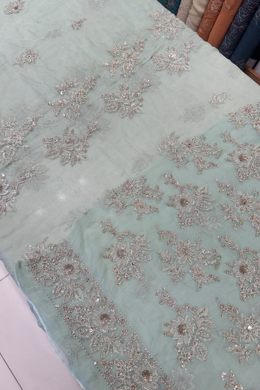 Aqua Luxury Formal Chiffon