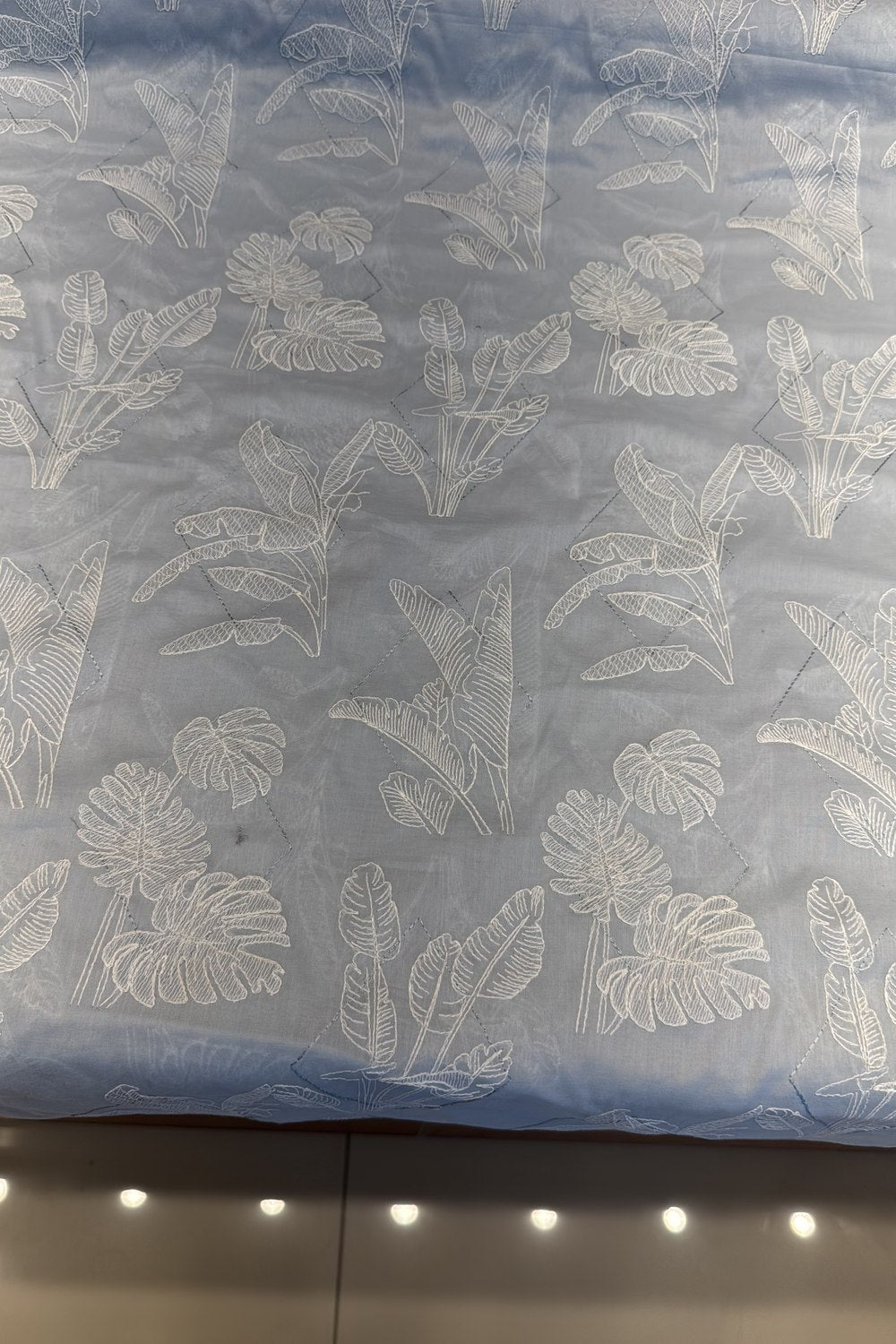 Fabareeze Sky Blue Embroidered Lawn