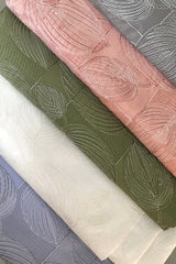 Embroidered lawn 3-piece - 5 colours