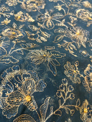 Fabareeze Teal Blue Golden Embers