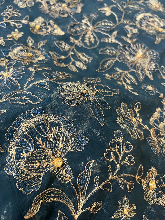 Fabareeze Teal Blue Golden Embers