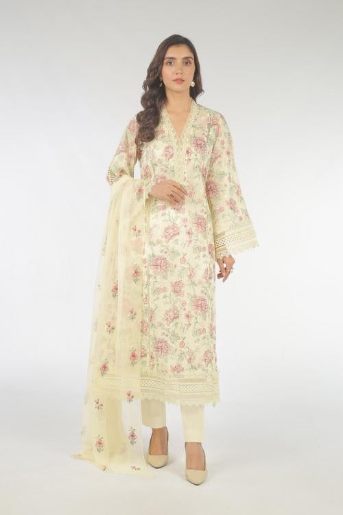 2 PC Lawn Embroidered
