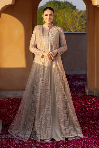 Fabareeze Beige Jamdani