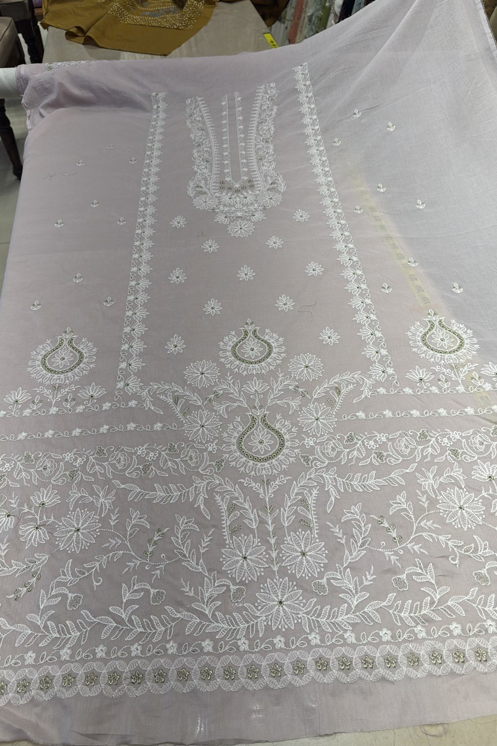 Fabareeze Light Pink 3 PC Embroidered Lawn
