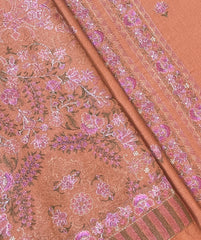 Fabareeze Peach Persian rug Shawl Set